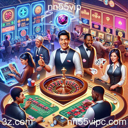 Descubra a Emoção do Cassino Ao Vivo no nn55vip